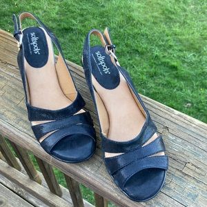 Softspots Black Heels